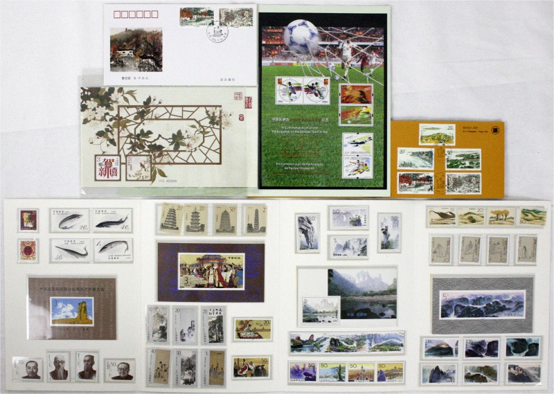 Briefmarken
Lots
Postfrische Jahreszusammenstellung 1994, Block Fußball WM 200...