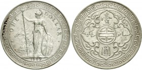 Großbritannien
Tradedollars
Tradedollar 1909 B. sehr schön