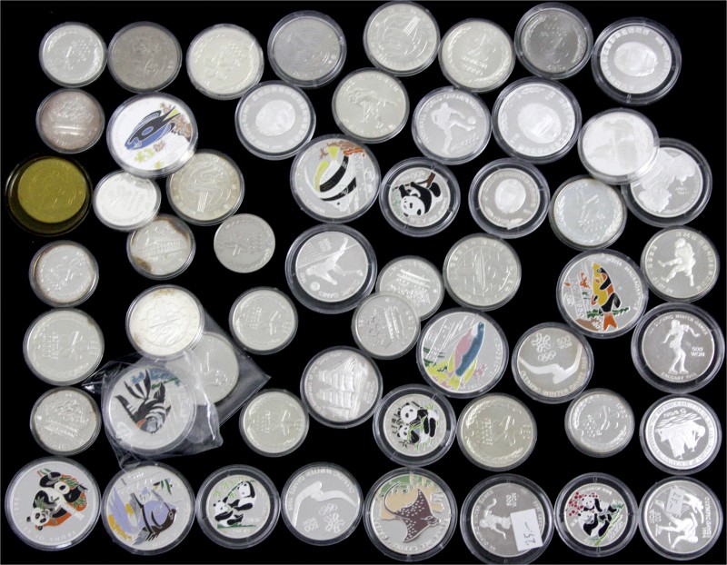 Korea
Lots
Sammlung von 56 Münzen Nord- und- Südkorea aus 1983 bis 1999. 25 Si...