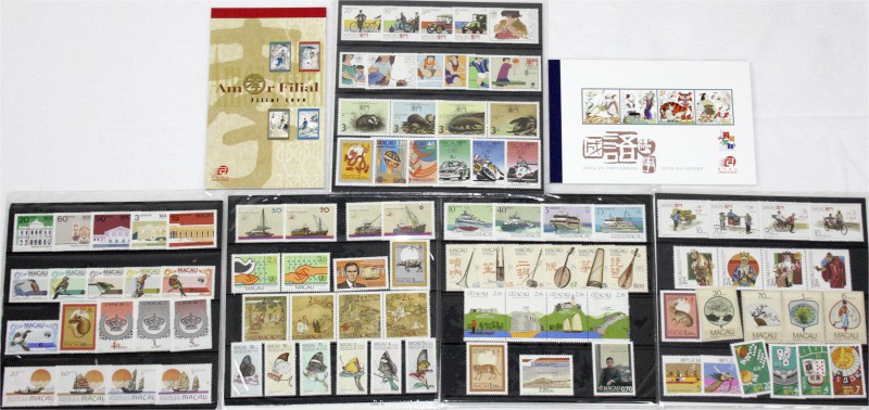 Macao
Briefmarken
5 postfrische Jahreszusammenstellungen 1984 bis 1988 komplet...