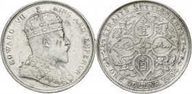 Malaysia
Straits Settlements
Dollar 1904 B Mzz. inkus.
sehr schön/vorzüglich