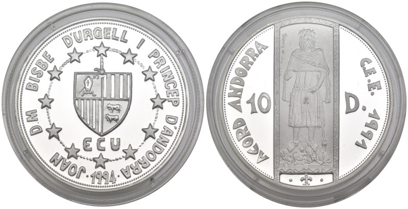 Andorra - 10 Diners 1994 - Pietro III - Ag - KM#99

FDC

SPEDIZIONE IN TUTTO...