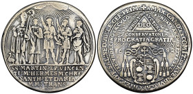 Austria - Principato vescovile di Salisburgo - 1/2 Thaler 1682 - 1100° anniversario dell'Arcivescovado di Salisburgo - Ag - KM#232

BB+

SPEDIZION...