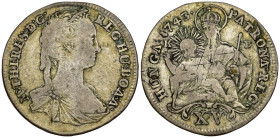 Austria - 15 Kreuzers 1743 KB (Kremnica) - gr. 6,28 - KM#335

MB

SPEDIZIONE SOLO IN ITALIA - SHIPPING ONLY IN ITALY