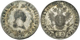 Austria - Francis I of Austria (1804-1835) - 20 Kreuzers 1824 A (Vienna) - Ag - KM#2143

MB

SPEDIZIONE SOLO IN ITALIA - SHIPPING ONLY IN ITALY