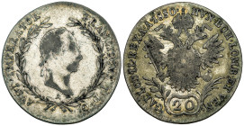 Austria - Francis I of Austria (1804-1835) - 20 Kreuzers 1830 A (Vienna) - Ag - KM#2145

MB

SPEDIZIONE SOLO IN ITALIA - SHIPPING ONLY IN ITALY