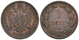 Austria - 1 Kreuzer 1873 A - Cu - KM#2186

SPL

SPEDIZIONE SOLO IN ITALIA - SHIPPING ONLY IN ITALY
