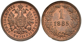 Austria - 1 Kreuzer 1885 - Cu, rame rosso - KM#2187

fdc

SPEDIZIONE SOLO IN ITALIA - SHIPPING ONLY IN ITALY
