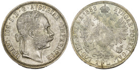 Austria - Francis Joseph I (1848-1916) - 1 Florin 1888 - Ag - KM#2222

BB/qSPL

SPEDIZIONE SOLO IN ITALIA - SHIPPING ONLY IN ITALY