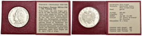 Austria - 2 Schilling 1936 - 200° anniversario della morte del principe Eugenio di Savoia - Ag - in folder - KM#2858

qFDC

SPEDIZIONE SOLO IN ITA...