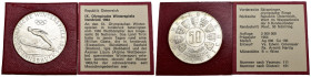 Austria - 50 Schilling 1964 - Olimpiadi invernali di Innsbruck - Ag - in folder - KM#2896

qFDC

SPEDIZIONE IN TUTTO IL MONDO - WORLDWIDE SHIPPING