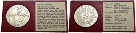 Austria - 50 Schilling 1967 - 100° anniversario del Valzer del Danubio Blu - Ag - in folder - KM#2902

SPL+/qFDC

SPEDIZIONE IN TUTTO IL MONDO - W...