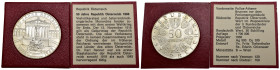 Austria - 50 Schilling 1968 - 50° anniversario della Repubblica - Ag - in folder - KM#2904

SPL+

SPEDIZIONE IN TUTTO IL MONDO - WORLDWIDE SHIPPIN...