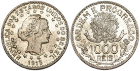 Brasile - 1000 Reis 1913 - nessun trattino tra le stelle - Ag - KM#513

BB+

SPEDIZIONE SOLO IN ITALIA - SHIPPING ONLY IN ITALY