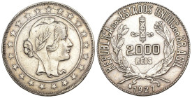 Brasile - 2000 Reis 1927 - Ag - KM#526

BB+

SPEDIZIONE SOLO IN ITALIA - SHIPPING ONLY IN ITALY