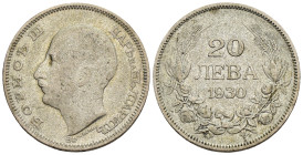 Bulgaria - 20 Leva 1930 BP (Budapest) - Ag .500 - KM#41

MB/BB

SPEDIZIONE SOLO IN ITALIA - SHIPPING ONLY IN ITALY