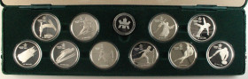 Canada - Set di 11 valori per Olimpiadi Calgary '88 - Ag - in cofanetto

FDC

SPEDIZIONE IN TUTTO IL MONDO - WORLDWIDE SHIPPING