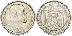 Cecoslovacchia - 10 Korun 1928 - 10° Anniversario dell'Indipendenza, Tomáš Masaryk - Ag - KM#12

BB/qSPL

SPEDIZIONE SOLO IN ITALIA - SHIPPING ONL...