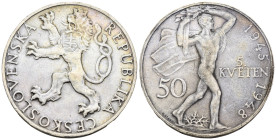 Cecoslovacchia - 50 Korun 1948 - 3° Anniversario della Rivolta di Praga - Ag - KM#25

SPL

SPEDIZIONE SOLO IN ITALIA - SHIPPING ONLY IN ITALY