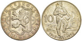 Cecoslovacchia - 10 Korun 1954 - 10° anniversario dell'insurrezione slovacca - Ag - KM#40

BB

SPEDIZIONE IN TUTTO IL MONDO - WORLDWIDE SHIPPING