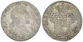 Regno di Sardegna - Vittorio Amedeo III (1773-1796) - 10 Soldi 1794 - 2,54 gr.

MB

SPEDIZIONE SOLO IN ITALIA - SHIPPING ONLY IN ITALY
