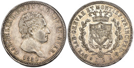 Carlo Felice (1821-1831) - 2 Lire 1830 Genova - Ag - RARA - Gigante 65

qSPL

SPEDIZIONE SOLO IN ITALIA - SHIPPING ONLY IN ITALY