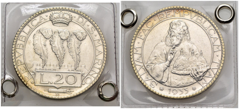 Vecchia Monetazione (1864-1938) 20 Lire 1933 - Ag - Gigante 4

FDC

SPEDIZIO...