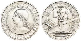 Vecchia Monetazione (1864-1938) - 5 Lire 2° Tipo 1938 - Ag - Gigante 24

SPL

SPEDIZIONE SOLO IN ITALIA - SHIPPING ONLY IN ITALY