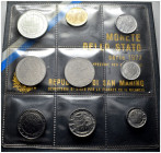 Nuova Monetazione (1972-oggi) - Divisionale 1977 di 9 valori - in folder

FDC

SPEDIZIONE IN TUTTO IL MONDO - WORLDWIDE SHIPPING