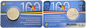 Belgio - 2 Euro 2021 100 anni di Unione Economica Belgio-Lussemburgo (BLEU) - Coincard

SPEDIZIONE IN TUTTO IL MONDO - WORLDWIDE SHIPPING