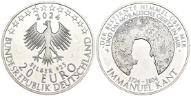 Germania - 20 Euro 2024 - Immanuel Kant - Ag.

FDC

SPEDIZIONE IN TUTTO IL MONDO - WORLDWIDE SHIPPING