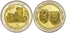 Germania - 3 Euro Waldkirch 1996 - 30° Anniversario del gemellaggio tra le città di Sélestat (Francia) e Waldkirch (Germania) - Bimetallico

qFDC
...