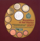 San Marino - Set di monete da 9 valori 2007 - in confezione

FDC

SPEDIZIONE IN TUTTO IL MONDO - WORLDWIDE SHIPPING