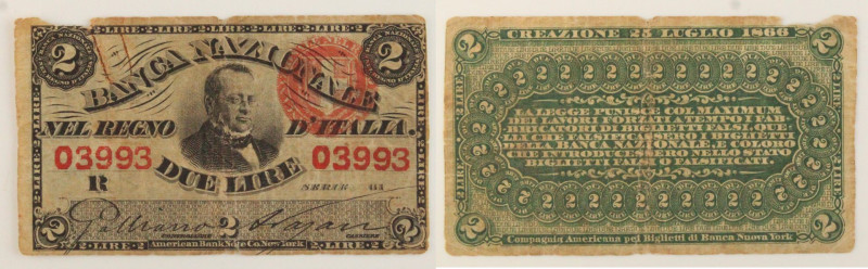 Regno d'Italia - Vittorio Emanuele II (1861-1878) - Banca Nazionale nel Regno d'...