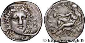 BRUTTIUM - CROTON
Type : Nomos ou statère 
Date : c. 400-325 AC. 
Mint name / Town : Crotone, Bruttium 
Metal : silver 
Diameter : 22  mm
Orientation ...