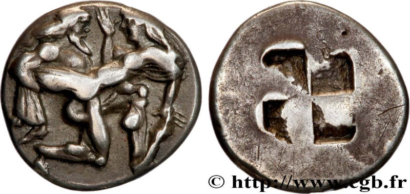 THRACE - THRACIAN ISLANDS - THASOS
Type : Statère 
Date : c. 510-480 AC. 
Mint n...