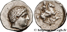 PAEONIA - PAEONIAN KINGDOM - PATRAOS
Type : Tétradrachme 
Date : c. 320 AC. 
Mint name / Town : Péonie 
Metal : silver 
Diameter : 24,5  mm
Orientatio...