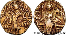 KUSHAN - KUSHAN EMPIRE - VASUDEVA III and his Successors
Type : Statère 
Date : 290-310 
Mint name / Town : Atelier incertain 
Metal : electrum 
Diame...