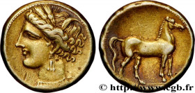 ZEUGITANA - CARTHAGE
Type : Statère 
Date : c. 310-290 AC. 
Mint name / Town : Carthage, Zeugitane 
Metal : electrum 
Millesimal fineness : 550  ‰
Dia...