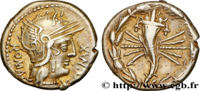 FABIA
Type : Denier 
Date : 127 AC. 
Mint name / Town : Rome 
Metal : silver 
Millesimal fineness : 950  ‰
Diameter : 17  mm
Orientation dies : 6  h.
...