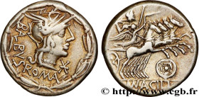 ACILIA
Type : Denier 
Date : 125 AC. 
Mint name / Town : Rome 
Metal : silver 
Millesimal fineness : 950  ‰
Diameter : 18,5  mm
Orientation dies : 3  ...