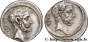 BRUTUS
Type : Denier 
Date : 54 AC. 
Mint name / Town : Rome 
Metal : silver 
Millesimal fineness : 950  ‰
Diameter : 19  mm
Orientation dies : 6  h.
...