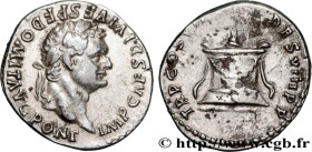 DOMITIANUS
Type : Denier 
Date : 13 septembre - 31 décembre 
Date : 81 
Mint name / Town : Rome 
Metal : silver 
Millesimal fineness : 900  ‰
Diameter...