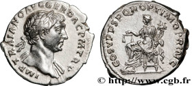 TRAJANUS
Type : Denier 
Date : 108 
Mint name / Town : Rome 
Metal : silver 
Millesimal fineness : 900  ‰
Diameter : 18,5  mm
Orientation dies : 7  h....