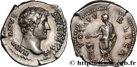 HADRIAN
Type : Denier 
Date : 137 
Mint name / Town : Rome 
Metal : silver 
Millesimal fineness : 900  ‰
Diameter : 18,5  mm
Orientation dies : 5  h.
...