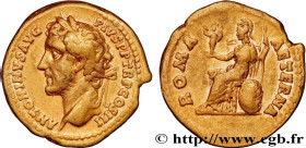 ANTONINUS PIUS
Type : Aureus 
Date : 143 
Mint name / Town : Rome 
Metal : gold 
Millesimal fineness : 1,000  ‰
Diameter : 20  mm
Orientation dies : 7...