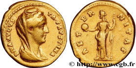 FAUSTINA MAJOR
Type : Aureus 
Date : c. après 148 
Mint name / Town : Rome 
Metal : gold 
Diameter : 19,5  mm
Orientation dies : 6  h.
Weight : 7,24  ...