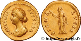 FAUSTINA MINOR
Type : Aureus 
Date : 161-176 
Mint name / Town : Rome 
Metal : gold 
Millesimal fineness : 100  ‰
Diameter : 20  mm
Orientation dies :...