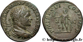 CARACALLA
Type : Sesterce 
Date : 213 
Mint name / Town : Rome 
Metal : bronze 
Diameter : 31  mm
Orientation dies : 6  h.
Weight : 19,78  g.
Rarity :...