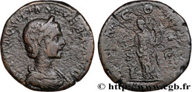 AQUILIA SEVERA
Type : Sesterce 
Date : 220-221 
Mint name / Town : Rome 
Metal : copper 
Millesimal fineness : 500  ‰
Diameter : 29,5  mm
Orientation ...